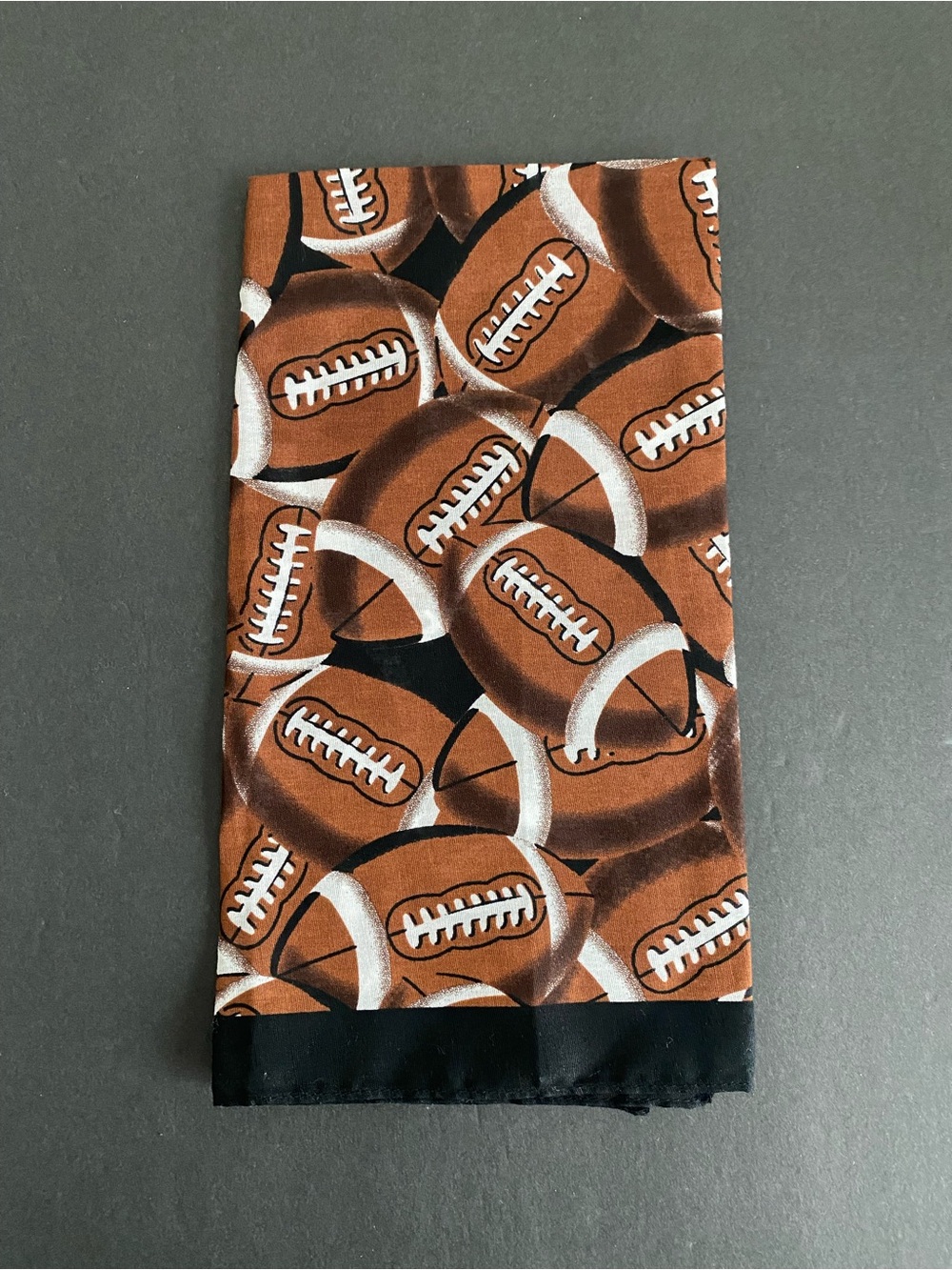 Footballs Cotton Hankerchief